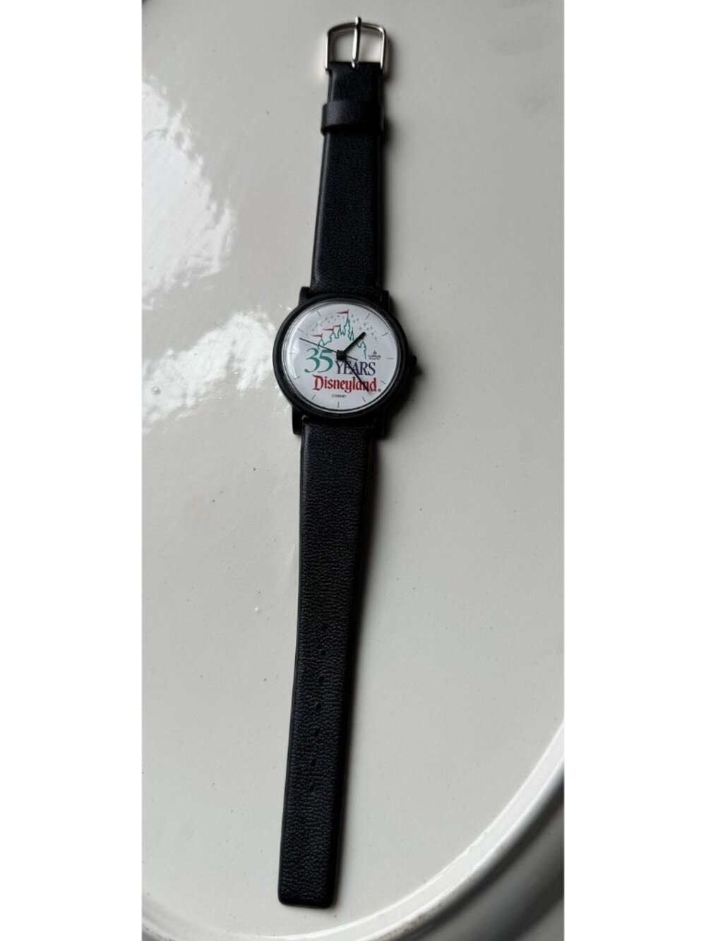 Vintage Disneyland 35 Years Lorus Watch Plastic Case Band